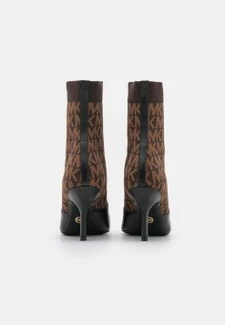 MICHAEL Michael Kors Damen SHILOH BOOTIE - Stiefelette - Black/brown -MICHAEL Michael Kors b82a912039cf4028b1dda00ec4199a86