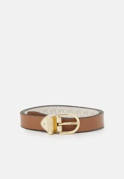MICHAEL Michael Kors Damen REVERSIBLE BELT - Gürtel - Luggage Gold -MICHAEL Michael Kors b99abd2aafe84f15adb34d98303d8567