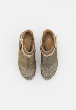 MICHAEL Michael Kors Damen LAWSON OPEN TOE - High Heel Stiefelette - Gold 13 MICHAEL Michael Kors Damen LAWSON OPEN TOE - High Heel Stiefelette - Gold -MICHAEL Michael Kors ba3272ba14ab430e8ccf301d36cb638c