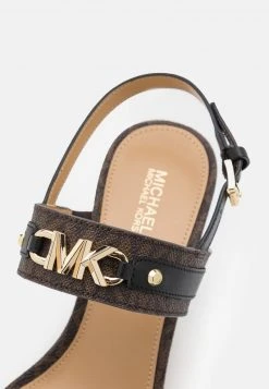 MICHAEL Michael Kors Damen FARRAH WEDGE - Plateausandalette - Brown/black -MICHAEL Michael Kors bb2bb2fe96864679980984ca5e482d88