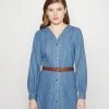 MICHAEL Michael Kors Damen DOWN MINI - Freizeitkleid - Blue Denim -MICHAEL Michael Kors bbdab0af91c34865afce83454e1d5f7e
