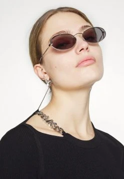 MICHAEL Michael Kors Damen CHAIN CUTOUT FITTED - Strickpullover - Black 14 MICHAEL Michael Kors Damen CHAIN CUTOUT FITTED - Strickpullover - Black -MICHAEL Michael Kors bc7e30208edb4fcd8f814f1dad07c46b