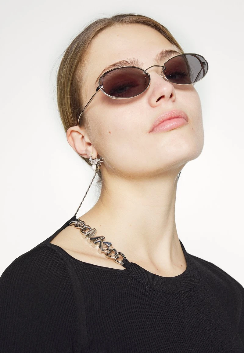 MICHAEL Michael Kors Damen CHAIN CUTOUT FITTED - Strickpullover - Black 7 MICHAEL Michael Kors Damen CHAIN CUTOUT FITTED - Strickpullover - Black - Image 5