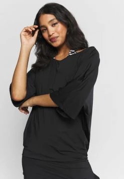 MICHAEL Michael Kors Damen ICONIC SOLIDS SIDE TIE COVER UP - Strandaccessoire - Black 11 MICHAEL Michael Kors Damen ICONIC SOLIDS SIDE TIE COVER UP - Strandaccessoire - Black -MICHAEL Michael Kors bdd52ced70174f70b744492913fdb5d9