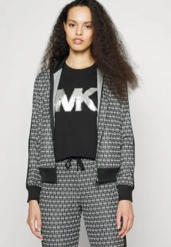 MICHAEL Michael Kors Damen SEQN LOGO TEE - T-Shirt Print - Black -MICHAEL Michael Kors be3eb6185c2e4904b03a94b73155b07b