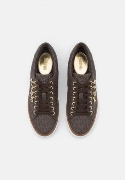 MICHAEL Michael Kors Damen CHAPMAN LACE UP - Sneaker Low - Brown -MICHAEL Michael Kors bf115351e6314ee09dd5a58b1d703a37