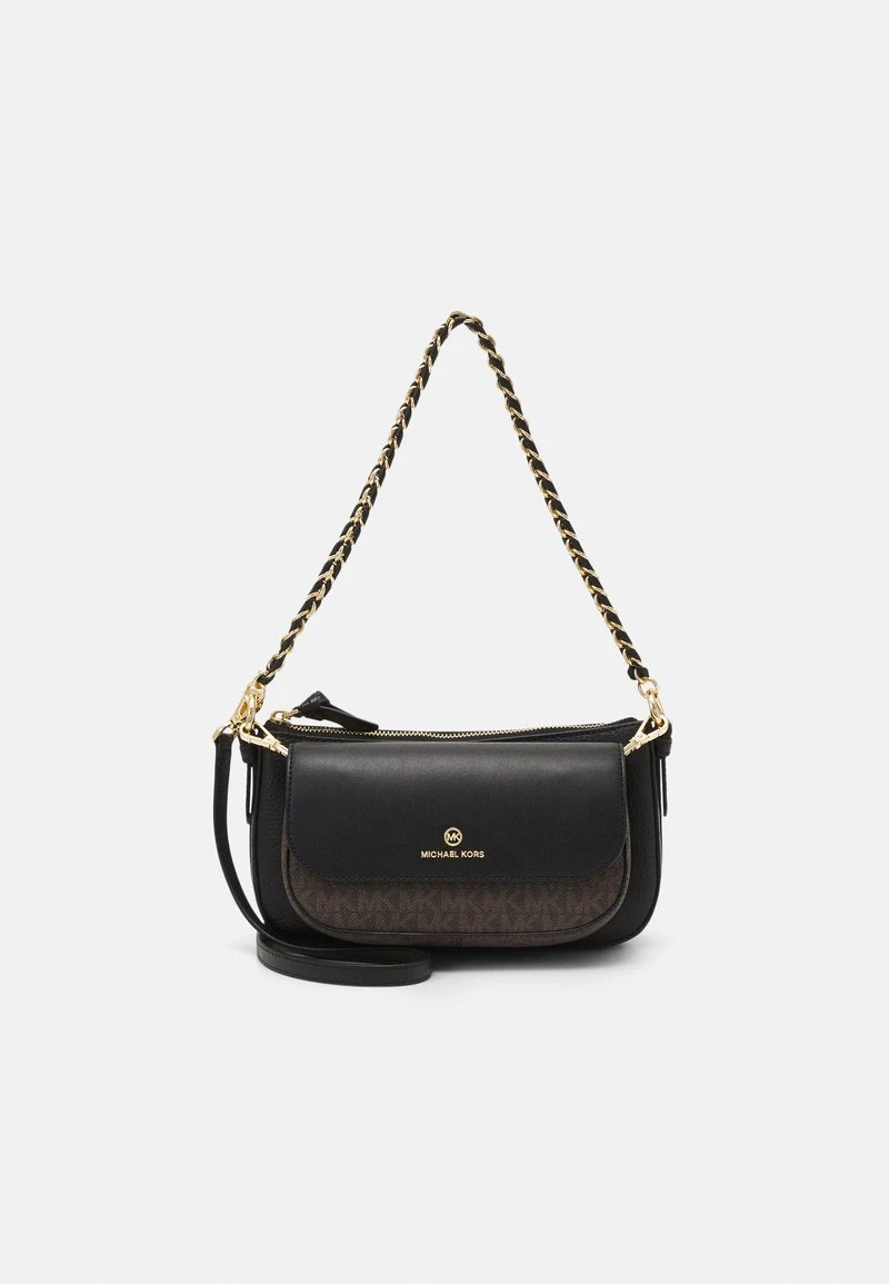 MICHAEL Michael Kors Damen JET CHARMMD POUCH XBODY SET - Handtasche - Brown/black 5 MICHAEL Michael Kors Damen JET CHARMMD POUCH XBODY SET - Handtasche - Brown/black - Image 3