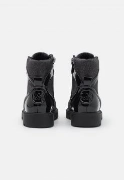 MICHAEL Michael Kors Kinder MADELINE KIM - Schnürstiefelette - Black Glitter -MICHAEL Michael Kors c08ad98aec4d400eb92cd95d7d7dd08c