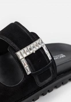 MICHAEL Michael Kors Damen GISELLE SLIDE - Pantolette Flach - Black -MICHAEL Michael Kors c0ac5c8fa3544d11a515d8a265cb5542