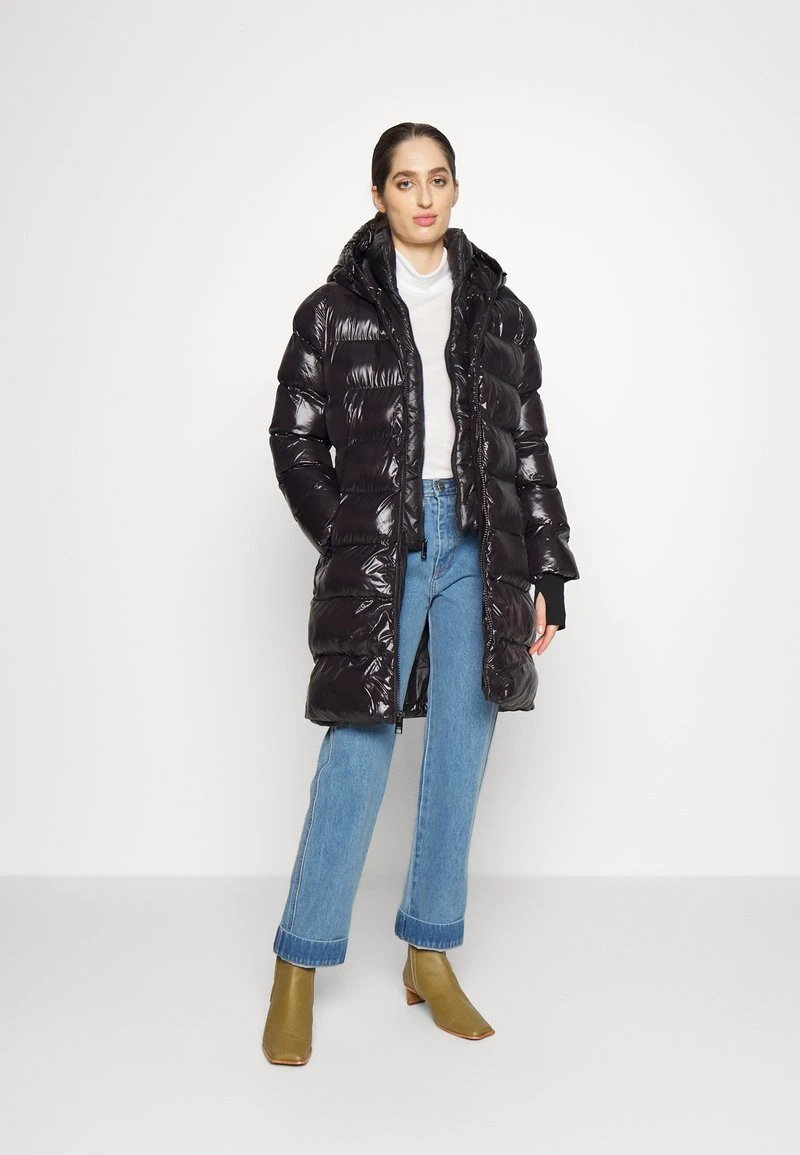 MICHAEL Michael Kors Damen DETAIL COAT WITH HORIZONTAL QUILTING ZIPPER - Wintermantel - Black 4 MICHAEL Michael Kors Damen DETAIL COAT WITH HORIZONTAL QUILTING ZIPPER - Wintermantel - Black - Image 2