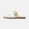 MICHAEL Michael Kors Damen SUMMER - Pantolette Flach - Vanilla -MICHAEL Michael Kors c2277bc616214d19a5fb186af48531fd