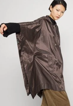 MICHAEL Michael Kors Damen ANORAK - Cape - Chocolate -MICHAEL Michael Kors c3a4496487804941b7ac5c4c6c05c9db