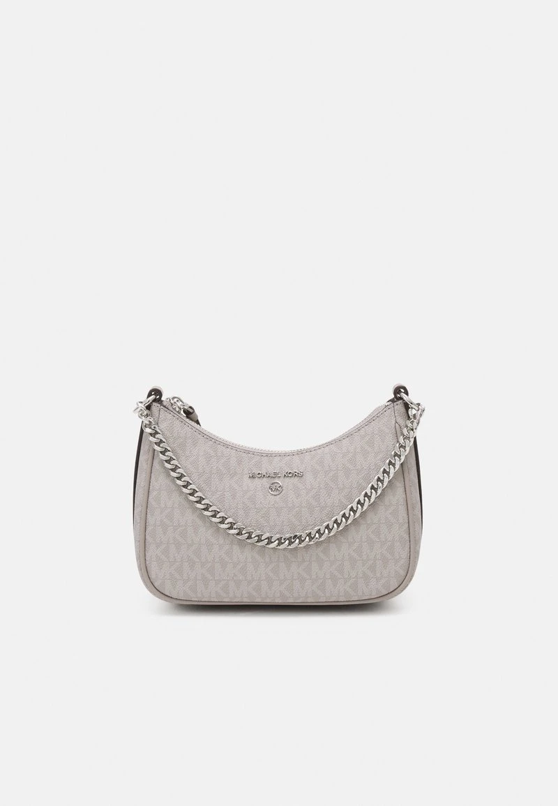 MICHAEL Michael Kors Damen JET SET CHARM CHAIN POUCHETTE - Handtasche - Pearl Grey 3 MICHAEL Michael Kors Damen JET SET CHARM CHAIN POUCHETTE - Handtasche - Pearl Grey