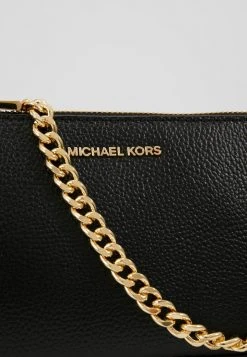 MICHAEL Michael Kors Damen JET SET MEDIUM CHAIN POUCHETTE - Handtasche - Black -MICHAEL Michael Kors c557e8655f924429a8b4880bf49bac14