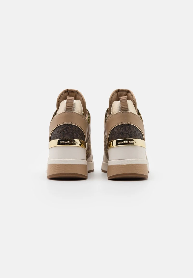 MICHAEL Michael Kors Damen GEORGIE TRAINER - Sneaker Low - Pale Gold 6 MICHAEL Michael Kors Damen GEORGIE TRAINER - Sneaker Low - Pale Gold - Image 4