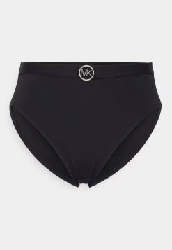 MICHAEL Michael Kors Damen MINI BELTED HIGH WAIST BOTTOM - Bikini-Hose - Black -MICHAEL Michael Kors c5d7b8dcc33b47069b27a817c80a035f