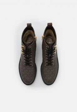 MICHAEL Michael Kors Damen HASKELL BOOTIE - Plateaustiefelette - Brown -MICHAEL Michael Kors c6ea2eaf964d4b7f84aff8d16f851507