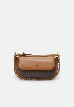 MICHAEL Michael Kors Damen JET CHARMMD POUCH XBODY SET - Handtasche - Brown/acorn -MICHAEL Michael Kors c7755ec4f2e04b53b87bfc70053c7699