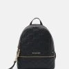 MICHAEL Michael Kors Damen RHEA ZIP MD BACKPACK - Tagesrucksack - Black -MICHAEL Michael Kors c96f04b9354b4a81b7b5391868d0b24b