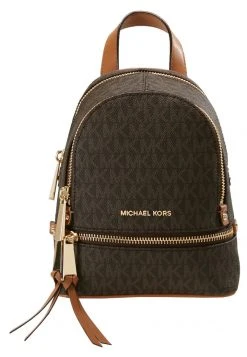 MICHAEL Michael Kors Damen RHEA ZIP XS BACKPACK - Tagesrucksack - Brown -MICHAEL Michael Kors ca12cfca4c024785ac529933a5a99aa6