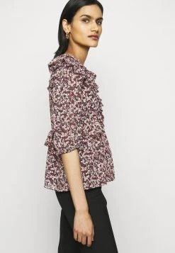 MICHAEL Michael Kors Damen DAINTY - Bluse - Dark Ruby -MICHAEL Michael Kors cbccdaef368843009f0f029d5e9f92c9