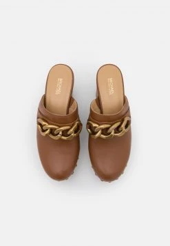 MICHAEL Michael Kors Damen SCARLETT - Clogs - Luggage -MICHAEL Michael Kors cc6d10ccb5d8441b8ace6bc9a86182e0