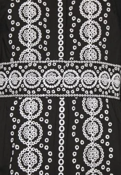 MICHAEL Michael Kors Damen EYELET MIDI - Freizeitkleid - Black -MICHAEL Michael Kors d0e3c95ec55f4c1f9bd9dd477d6c34af