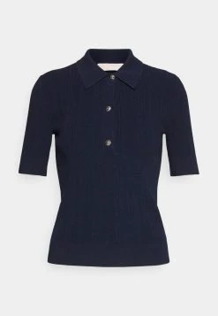 MICHAEL Michael Kors Damen BUTTON - Poloshirt - Midnight Blue 12 MICHAEL Michael Kors Damen BUTTON - Poloshirt - Midnight Blue -MICHAEL Michael Kors d28de2e3a580490bb55cba010d45b32f
