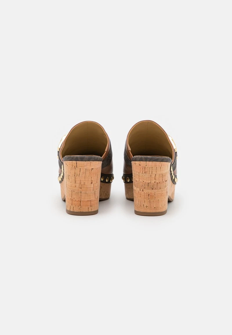 MICHAEL Michael Kors Damen APRIL - Pantolette Hoch - Luggage 6 MICHAEL Michael Kors Damen APRIL - Pantolette Hoch - Luggage - Image 4