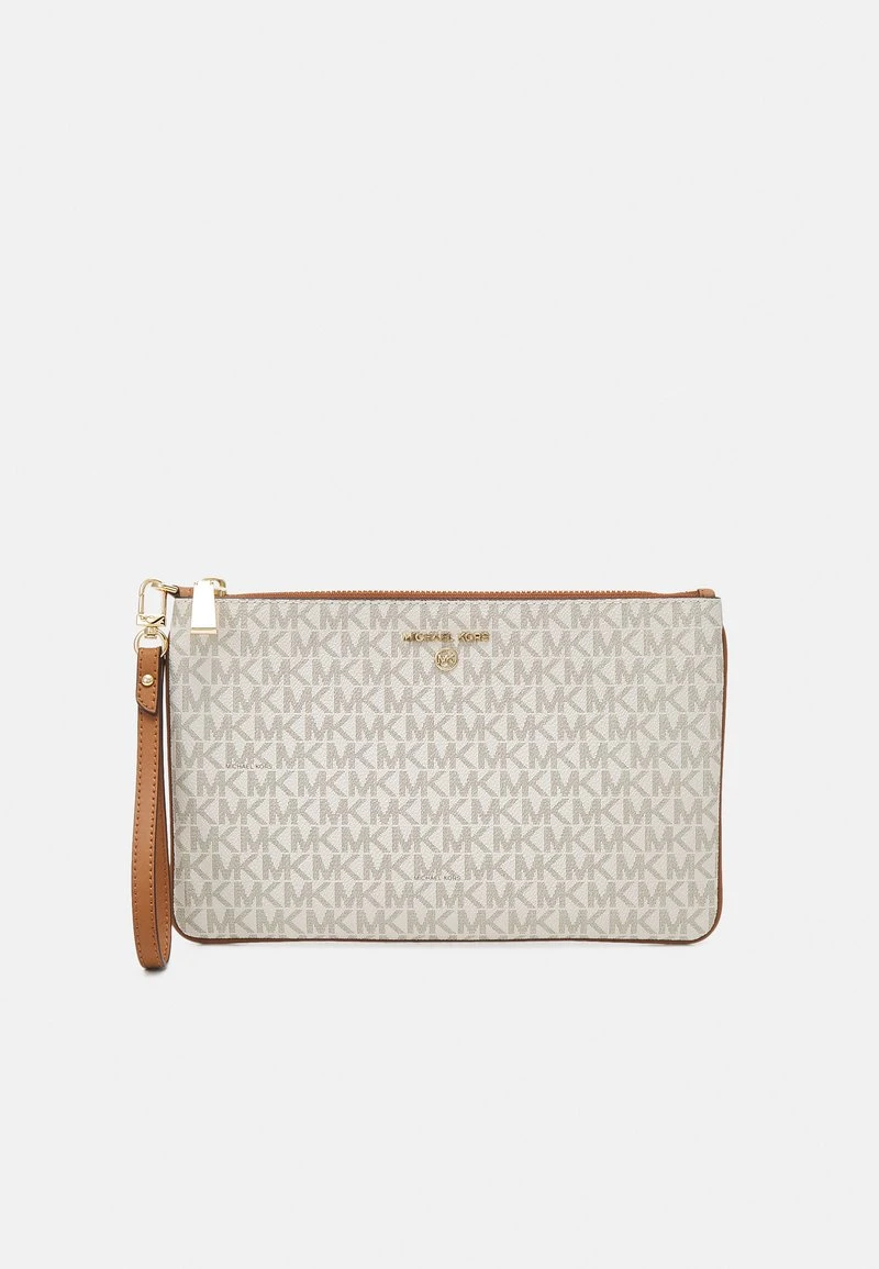 MICHAEL Michael Kors Damen JET CHARM WRISTLET - Clutch - Vanilla 3 MICHAEL Michael Kors Damen JET CHARM WRISTLET - Clutch - Vanilla
