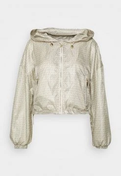 MICHAEL Michael Kors Damen LOGO CROP - Bomberjacke - Bone -MICHAEL Michael Kors d4c77dedb4a44214814b1ab90c337f71