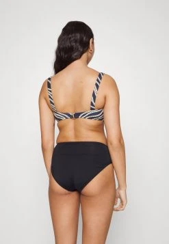 MICHAEL Michael Kors Damen DIAGONAL BELT LOGO RING BRALETTE - Bikini-Top - Navy -MICHAEL Michael Kors d72b334cafa347ca9e8e3945f9979aec