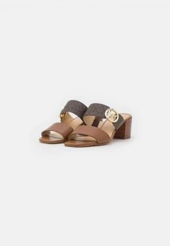MICHAEL Michael Kors Damen SUMMER MID - Pantolette Hoch - Brown/multi-coloured -MICHAEL Michael Kors d7acaa50c37a48639d0313073811ccba