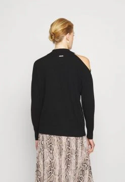 MICHAEL Michael Kors Damen CUTOUT - Strickpullover - Black 10 MICHAEL Michael Kors Damen CUTOUT - Strickpullover - Black -MICHAEL Michael Kors d80a7404650a4d558dd2f4d9686338db