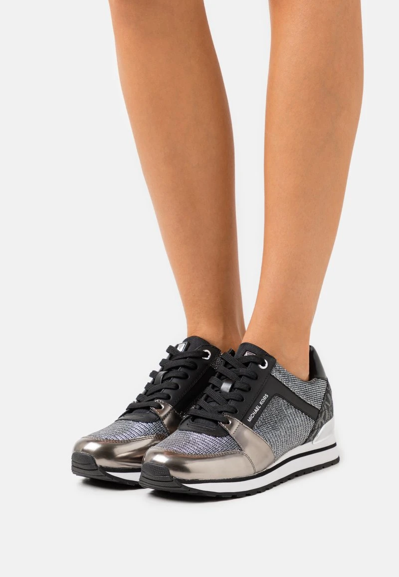 MICHAEL Michael Kors Damen BILLIE TRAINER - Sneaker Low - Anthracite 3 MICHAEL Michael Kors Damen BILLIE TRAINER - Sneaker Low - Anthracite