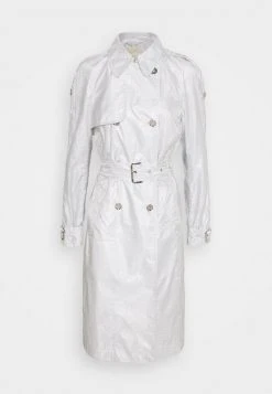 MICHAEL Michael Kors Damen Trenchcoat - White -MICHAEL Michael Kors dc4a51f1c8674c6e9e395e217a054f41