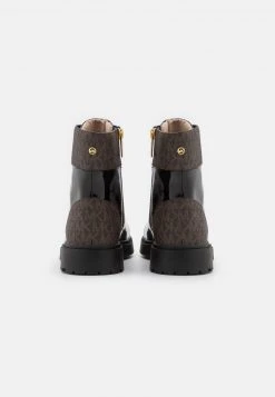 MICHAEL Michael Kors Damen ALISTAIR BOOTIE - Schnürstiefelette - Black/brown 12 MICHAEL Michael Kors Damen ALISTAIR BOOTIE - Schnürstiefelette - Black/brown -MICHAEL Michael Kors dc66de25c5024de79992e8b2d3933b09