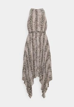 MICHAEL Michael Kors Damen SUPER SNAKE CHAIN - Cocktailkleid/festliches Kleid - Dune -MICHAEL Michael Kors dc8b88e9357647aba011754ee24bc78b