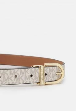 MICHAEL Michael Kors Damen REVERSIBLE BELT - Gürtel - Luggage Gold -MICHAEL Michael Kors dcc9a28ae7684c10ae3b15dbf345c450