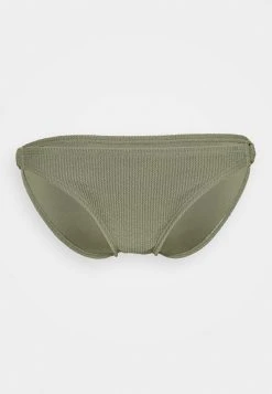 MICHAEL Michael Kors Damen DECADENT TEXTURE LOGO SIDE RING BOTTOM - Bikini-Hose - Army Green -MICHAEL Michael Kors ddac977b5aa14103a62eda7d257878f4