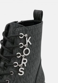 MICHAEL Michael Kors Damen HASKELL BOOTIE - Plateaustiefelette - Black -MICHAEL Michael Kors de5294f3252e4b35b4d8176b7d824a0e