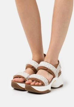 MICHAEL Michael Kors Damen OLYMPIA - Plateausandalette - Vanilla