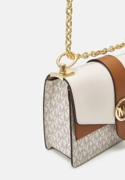 MICHAEL Michael Kors Damen GREENWICH - Umhängetasche - Vanilla/acorn 10 MICHAEL Michael Kors Damen GREENWICH - Umhängetasche - Vanilla/acorn -MICHAEL Michael Kors e1db11d203cc458d98e546d49b910a04