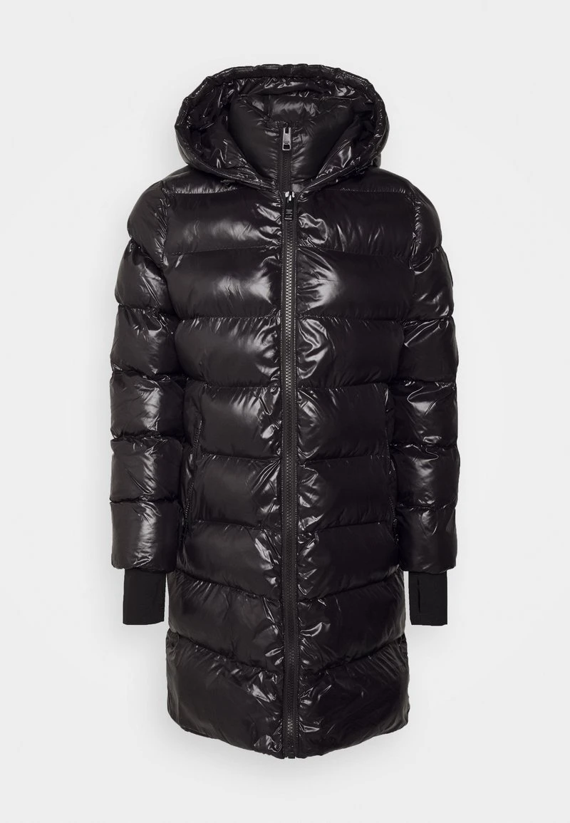 MICHAEL Michael Kors Damen DETAIL COAT WITH HORIZONTAL QUILTING ZIPPER - Wintermantel - Black 7 MICHAEL Michael Kors Damen DETAIL COAT WITH HORIZONTAL QUILTING ZIPPER - Wintermantel - Black - Image 5