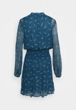 MICHAEL Michael Kors Damen SIG LOGO PRINT DRESS - Blusenkleid - River Blue -MICHAEL Michael Kors e342550fbfd24432acdfff93a3ecfdf6