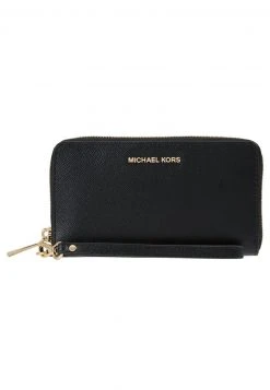 MICHAEL Michael Kors Damen JET SET FLAT CASE CROSSGRAIN - Geldbörse - Black -MICHAEL Michael Kors e4ea207edd2c421eb9042b10c2742f66