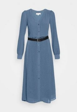 MICHAEL Michael Kors Damen CRINKLE DOTS KATE - Freizeitkleid - Blue -MICHAEL Michael Kors e570d3d8954a48a2852f2ffb0a800f5d