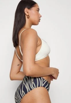 MICHAEL Michael Kors Damen DIAGONAL BELT HIGH LEG BOTTOM - Bikini-Hose - Navy -MICHAEL Michael Kors e78cde44fc5c4fadb57079c081df4207