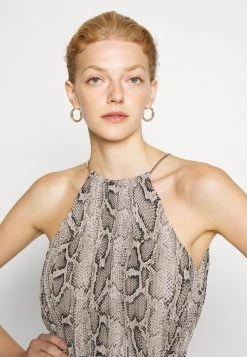 MICHAEL Michael Kors Damen SUPER SNAKE CHAIN - Cocktailkleid/festliches Kleid - Dune -MICHAEL Michael Kors e829d4753c9748bcacab8872acee170c