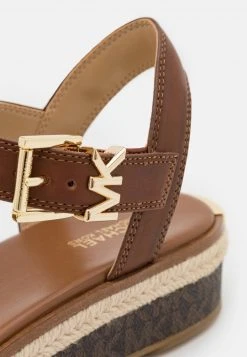 MICHAEL Michael Kors Damen RICHIE - Plateausandalette - Luggage -MICHAEL Michael Kors e8aa9c13c6184d4aa471cf161d38dc3c